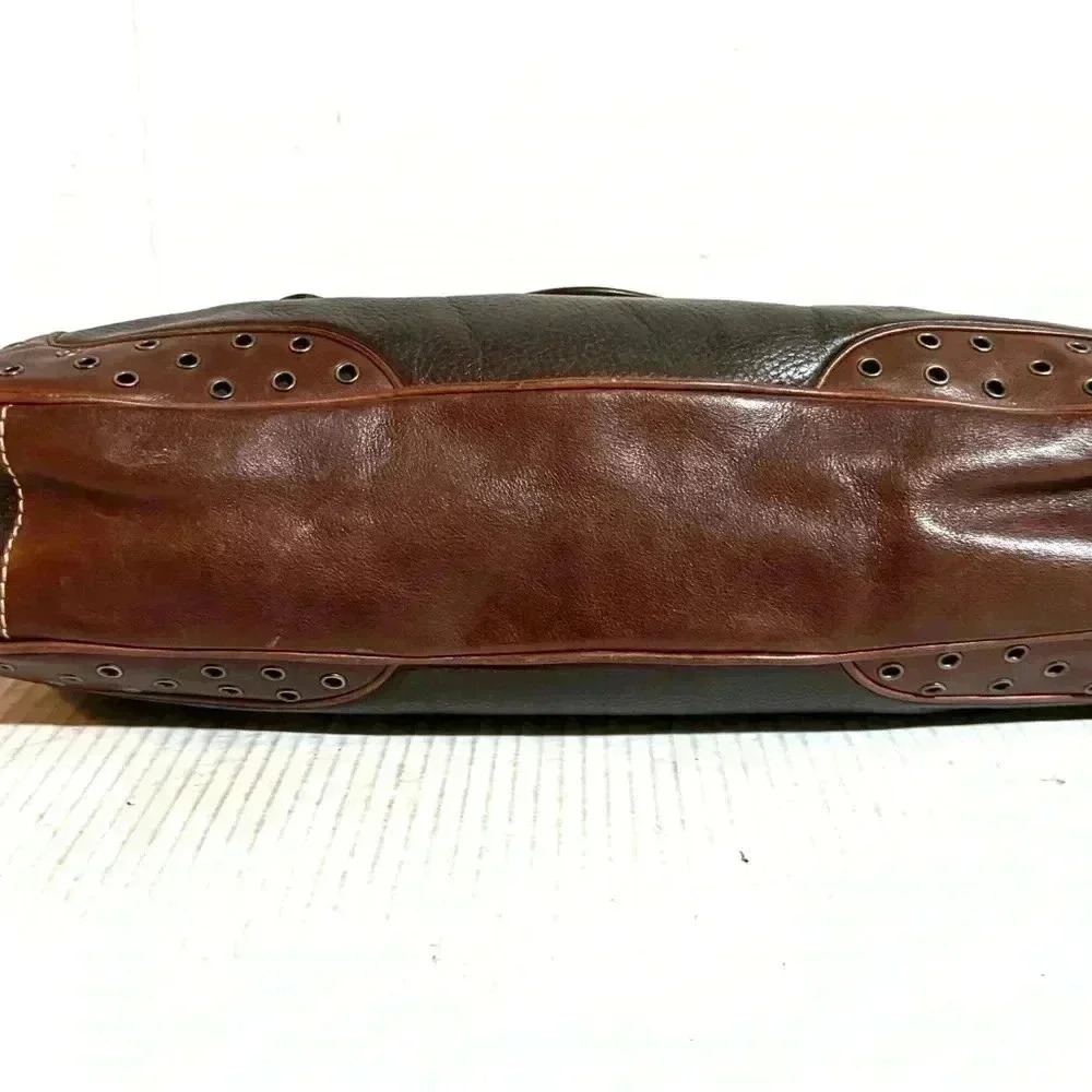 Michael Kors brown leather shoulder handbag - Picture 3 of 10